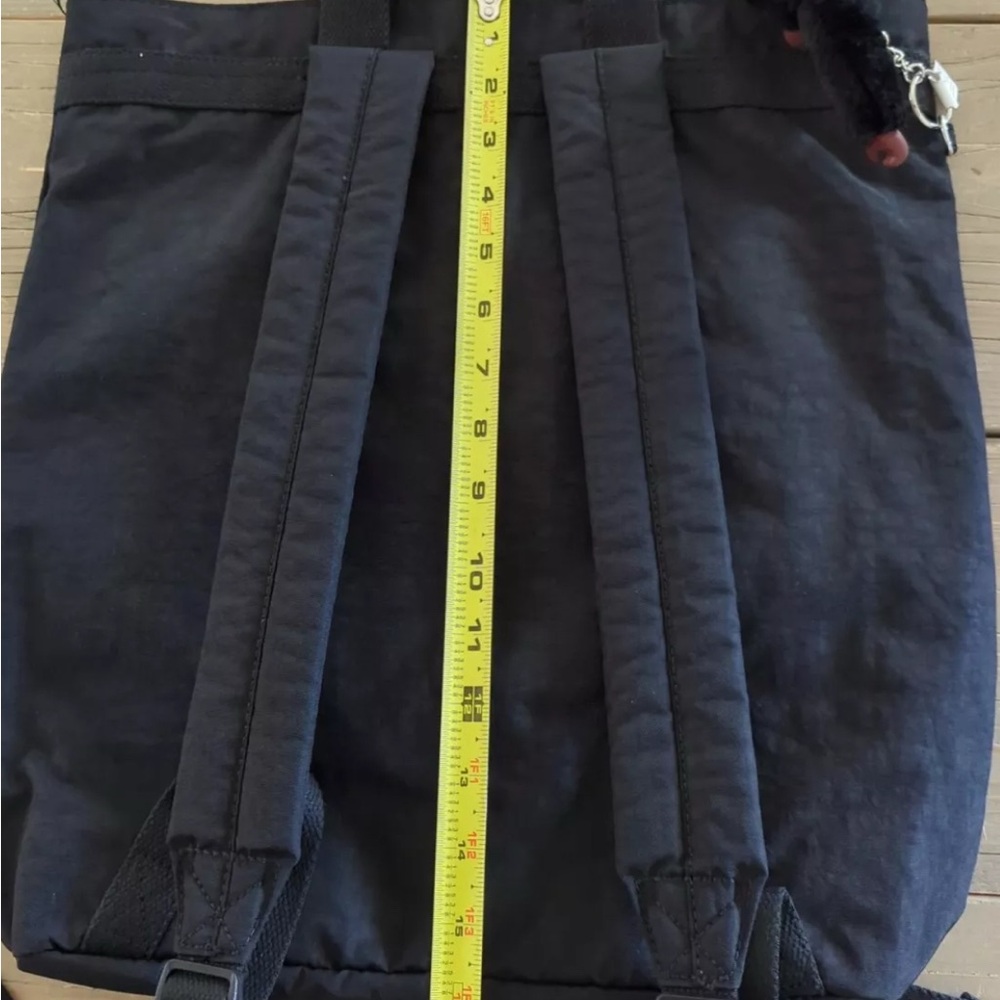 Kipling Black Tote Backpack - Picture 2 of 5
